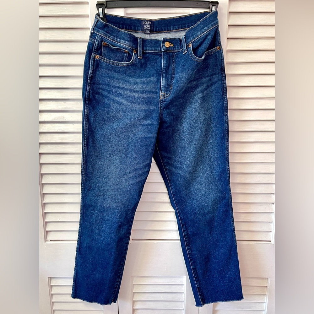 J. Crew Women’s Straight Leg Jeans Blue